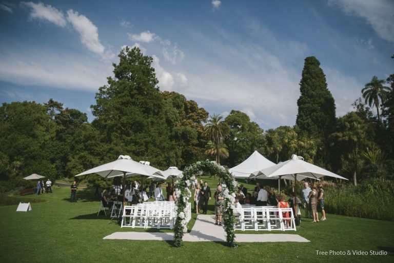 Garden Wedding Ceremony Locations In Melbourne